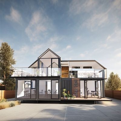 품질  Galvanized Steel Bending 40ft Container House Flat Pack Mobile Prefabricated Tiny Home with 3 Bedroom in High Demand 공장