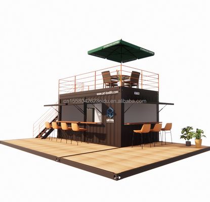 품질  10ft 20ft Two-story Pop-up Container Bar designed with Modern Design Style and Aluminum Alloy Windows 공장