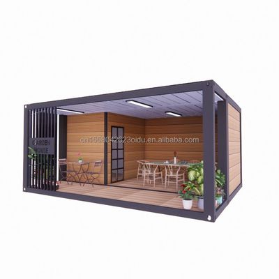 품질  Customized Color 20ft Wooden House with Luxurious Garden Studio Flat Package Container and Mobile Bar Materials Used 공장