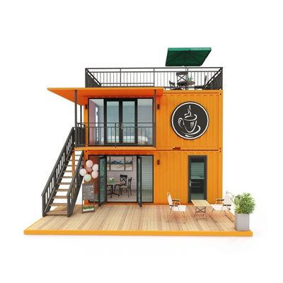 다른 벽 50/75/100mm 웨브 샌드위치 패널 20FT 40FT 프리팩트 미니 팝업 상점 컨테이너 카페/바/프ਾਸ트 푸드