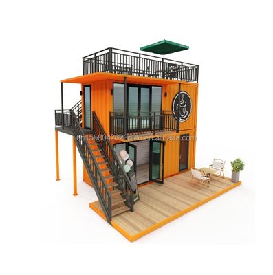 다른 벽 50/75/100mm 웨브 샌드위치 패널 20FT 40FT 프리팩트 미니 팝업 상점 컨테이너 카페/바/프ਾਸ트 푸드
