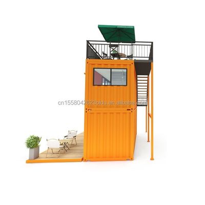 다른 벽 50/75/100mm 웨브 샌드위치 패널 20FT 40FT 프리팩트 미니 팝업 상점 컨테이너 카페/바/프ਾਸ트 푸드