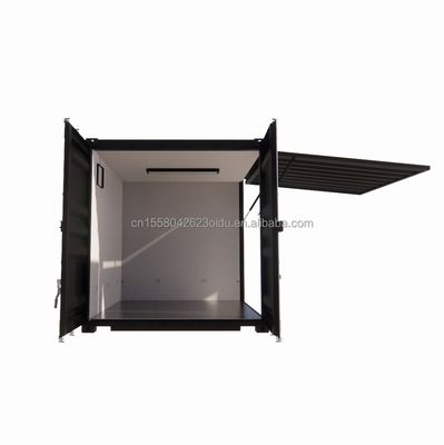 중국식 로고 디자인 10ft 20ft 접이식 목재 컨테이너 바 전문 비즈니스 및 호텔