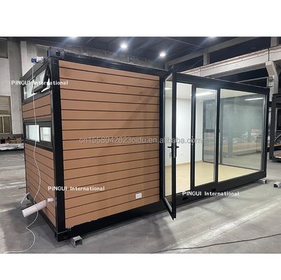 야외 생활 20ft 또는 40ft의 2 침실 아파트 현대 디자인 가족 호텔을 위한 전공 철강 컨테이너 하우스