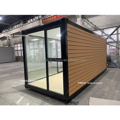 야외 생활 20ft 또는 40ft의 2 침실 아파트 현대 디자인 가족 호텔을 위한 전공 철강 컨테이너 하우스