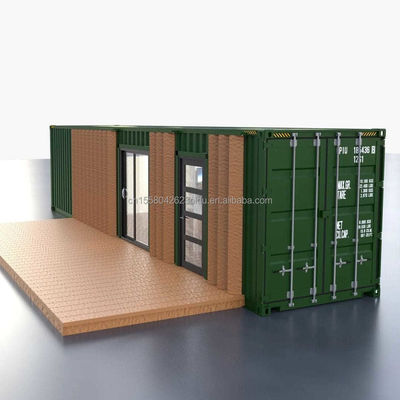 50/75/100mm 웨브 샌드위치 패널 벽 맞춤형 디자인 40ft 변경 운송 컨테이너 주택 생활 또는 휴가를 위해