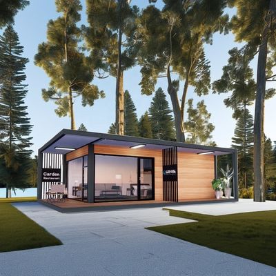 맞춤형 색상 20ft 40ft 접이성 Prefab 모듈형 모바일 홈 현대 디자인 휴대용 컨테이너 하우스 중국 무역