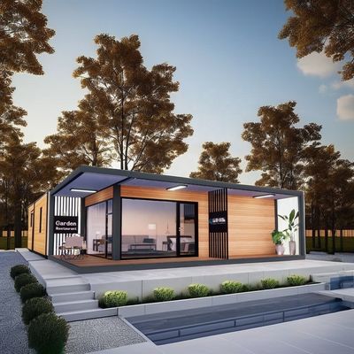 맞춤형 색상 20ft 40ft 접이성 Prefab 모듈형 모바일 홈 현대 디자인 휴대용 컨테이너 하우스 중국 무역
