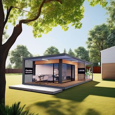 맞춤형 색상 20ft 40ft 접이성 Prefab 모듈형 모바일 홈 현대 디자인 휴대용 컨테이너 하우스 중국 무역