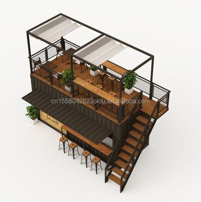 강철 프레임 밸런াইজ 된 강철 구부러기 180g 20ft 접이식 고급 사전 제조 휴대용 커피숍 제품 용기