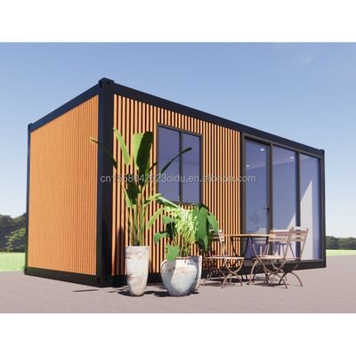 현대 3 침실 전조 주택 준비형 모듈형 전조용 소형 컨테이너 확장 가능한 철강 외관 구조