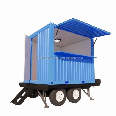 진열 철제 정사관 주 구조 모바일 전공 컨테이너 하우스 바 20ft / 40ft 크기의 바를위한 바에서 판매
