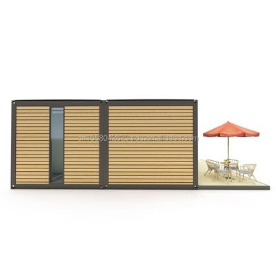 20피트 또는 40피트 휴대용 소형 주택 가벼운 철강 빌라 전조형 모듈형 전조 주택