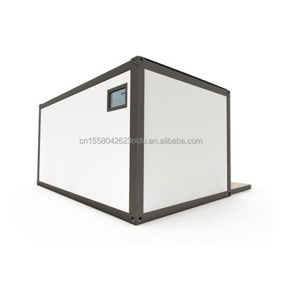 야외 거실 침실 호텔용 콘테이너 하우스 전공 철강 구조 확장 가능한 작은 주거 주택 20ft/40ft