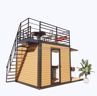 10FT 현대 디자인 철강 구조 컨테이너 상점/상점 주택 및 사전 제조 모듈 주택 3D 모델/CAD 도면