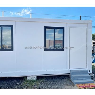 확장 가능한 모바일 접이식 1 침실 작은 집 야외용 현대 디자인 20ft 40ft 전공 컨테이너 집