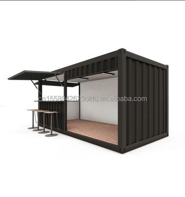 20ft 스틸 프레임 알루미늄 창문과 젤리 굽기 전조 식품 부스 컨테이너