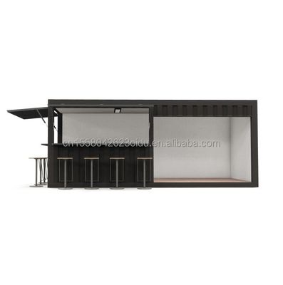 20ft 스틸 프레임 알루미늄 창문과 젤리 굽기 전조 식품 부스 컨테이너