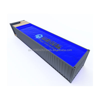 벽 50/75/100mm 웨이브 샌드위치 패널과 함께 20ft / 40ft의 사용자 정의 운송 컨테이너 수영장