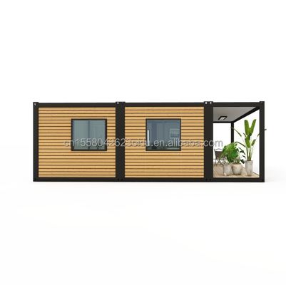 플랜트 컨테이너 하우스 50/75/100mm 웨브 샌드위치 패널과 함께 이동식 전조 하우스