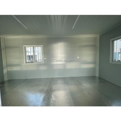 진열제철 정면 튜브 주 구조 조립된 작은 방 컨테이너 주택 건설 현장 창고 가족