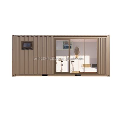 확장 가능한 디자인과 50/75/100mm 파동 샌드위치 패널 벽을 가진 컨테이너 하우스