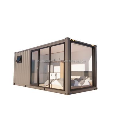 확장 가능한 디자인과 50/75/100mm 파동 샌드위치 패널 벽을 가진 컨테이너 하우스