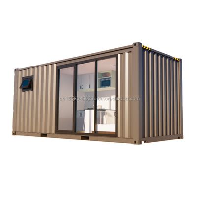 확장 가능한 디자인과 50/75/100mm 파동 샌드위치 패널 벽을 가진 컨테이너 하우스
