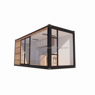 강철 프레임 젤바니제 강철 굽기 180g 현대 20FT 40FT 선박 컨테이너 가든 홈 호텔