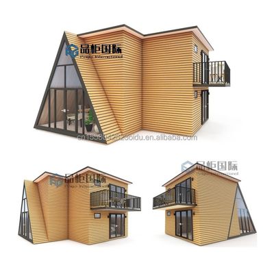 밸라 호텔 상점에서 야외 숙박을위한 가동 가능한 40ft 20ft Prefab 컨테이너 하우스