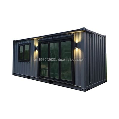 현대 디자인 20ft/40ft 고급 제조 주택 사전 제조 운송 컨테이너 가정 주택 EU 휴대용 20ft 확장 가능한 집