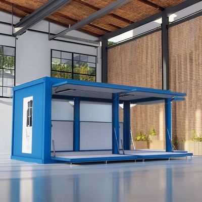 사용자 정의 색상 10ft 20ft 확장 컨테이너 상점 팝업 음식 트럭 바를 위한 프리 팩 하우스 커피 상점 소매 활동 바