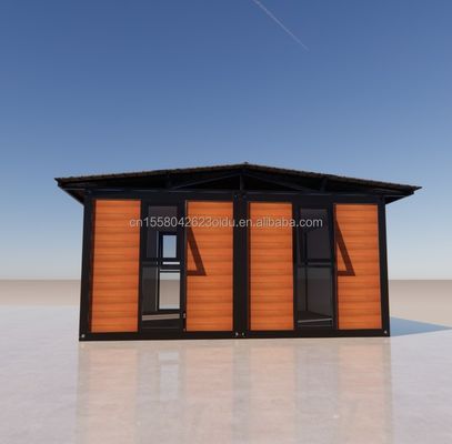 20ft 40ft Windproof Luxury Modular Steel Folding Containers for Villas 맞춤형 벽 50/75/100mm 웨브 샌드위치 패널