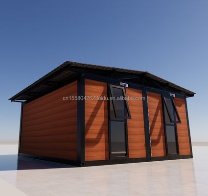 20ft 40ft Windproof Luxury Modular Steel Folding Containers for Villas 맞춤형 벽 50/75/100mm 웨브 샌드위치 패널