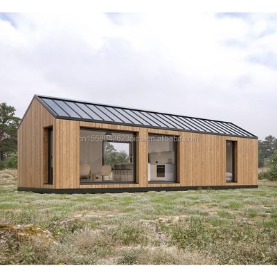20ft 40ft 임시 사무실 호텔을 위한 빠른 조립 컨테이너 철 프레임으로 된 목재 주택
