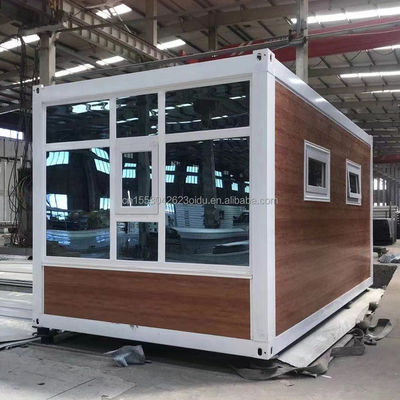 럭셔리 스타일의 맞춤형 컬러 모듈형 홈 컨테이너 사무실 20ft Prefab 미니 통합 컨테이너 하우스