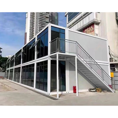 럭셔리 스타일의 맞춤형 컬러 모듈형 홈 컨테이너 사무실 20ft Prefab 미니 통합 컨테이너 하우스