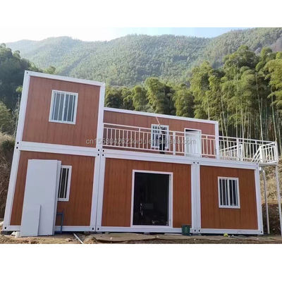 럭셔리 스타일의 맞춤형 컬러 모듈형 홈 컨테이너 사무실 20ft Prefab 미니 통합 컨테이너 하우스