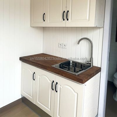 EU 20ft 목재 주택 전조 주택 진열 철강 구조 현대 고급 전조 주택