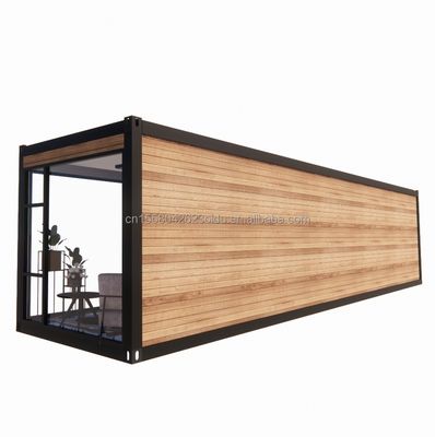 호텔 40ft 정원 모빌 하우스 목조 스튜디오 평면 컨테이너 커피 하우스 3D 모델과 CAD 도면
