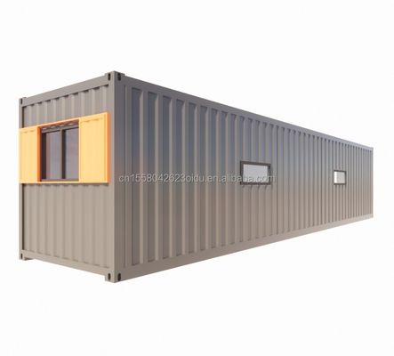 40FT 컨테이너 아파트 모듈형 완공 목조 주택 맞춤형 색상 독립 학생 아파트 전공 주택