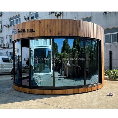현대 유럽 연합 전조 목조건축 주택 주요 구조 및 맞춤형 색상으로 진료 철제 정면 튜브