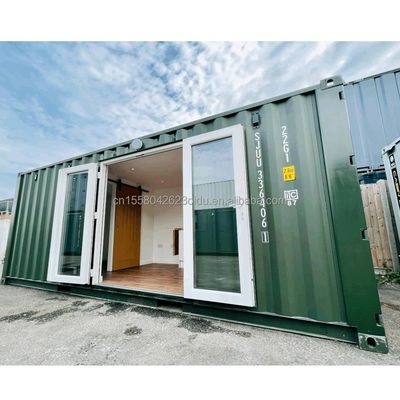 매직 하우스 2023 최상위 디자인 야외 모듈형 전공 운송 컨테이너 바 주 구조 젤리화 철제 정면 튜브