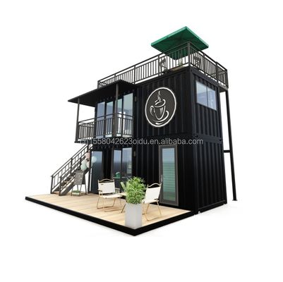 진열 철제 정면 튜브 현대 작은 서양 스타일의 작은 집 평면 포장 컨테이너 쇼핑몰 응용을위한 커피숍