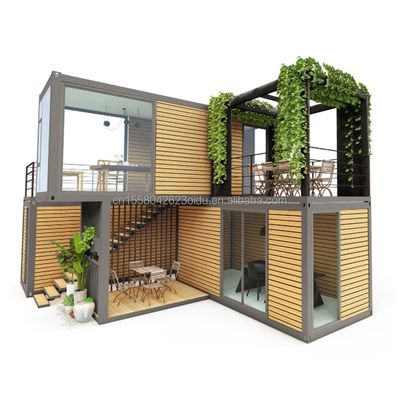 3D 모델/CAD 도면 목조 소형 전공 주택 컨테이너 모듈 컨테이너 주택 건물 오두막 목조 빌라 2023 스타일