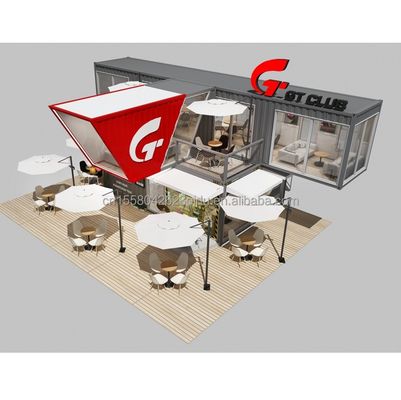 맞춤형 색상 10ft 20ft 현대 모바일 모듈형 전조 주택 쉽게 설치 플래트 팩 전조 휴대가 가능한 컨테이너