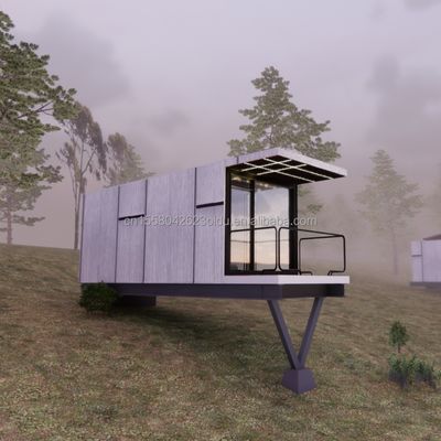 알루미늄 합금 창문 20ft Prefab House 컨테이너 하우스 호텔 레저 컨테이너 휴일 하우스 럭셔리 하우스 라이트 스틸 빌라