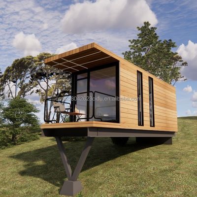 알루미늄 합금 창문 20ft Prefab House 컨테이너 하우스 호텔 레저 컨테이너 휴일 하우스 럭셔리 하우스 라이트 스틸 빌라