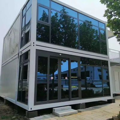 야외 건설 현장 전공 현대 디자인 오피스 빌딩