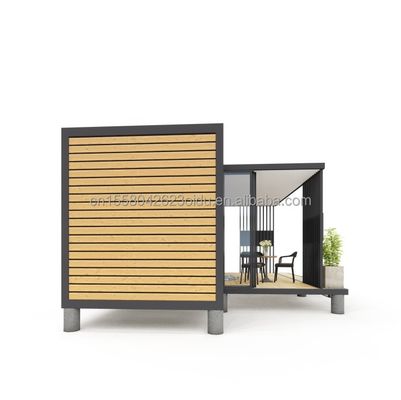 20 피트 컨테이너 하우스 현대 단방 생활 및 확장을위한 편리한 완성 된 디자인